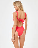 KENDAL ONE PIECE HOT CHERRY