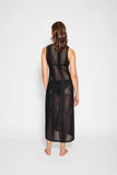 AMALFI MIDI DRESS BLACK