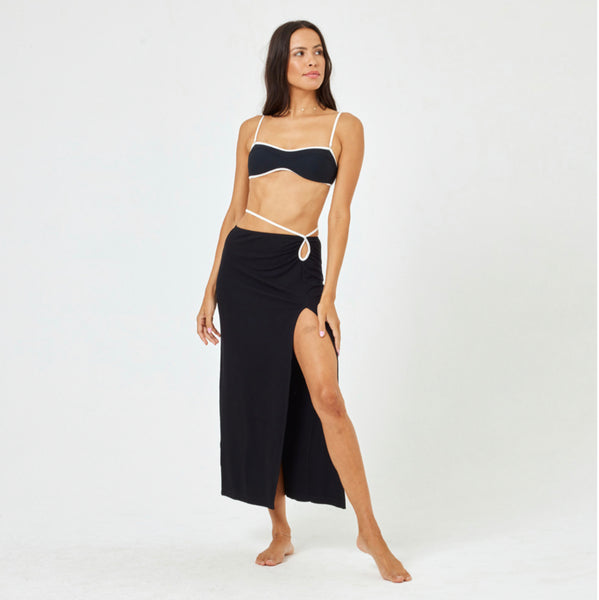 MONAE SKIRT BLACK/CREAM