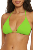 LIME TRIANGLE TOP