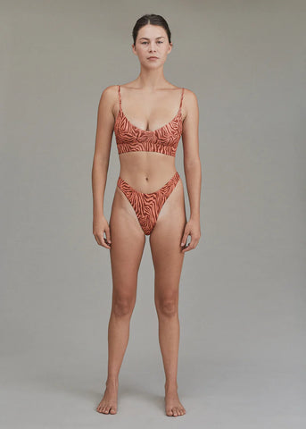 PAISLEY BODYWEAR TOP NEON MARES