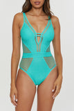 NETWORK PLUNGE ONE PIECE BERMUDA