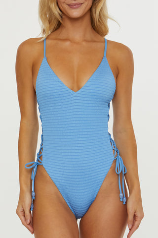 MAZA PLUNGE MAILLOT PROVENCE BLUE
