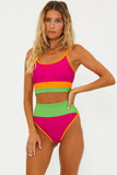 EMMY BOTTOM NEON SUNSET COLORBLOCK