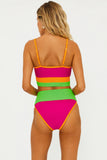 EMMY BOTTOM NEON SUNSET COLORBLOCK