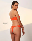 MESH JESSIE BANDEAU TOP CARDAMOM
