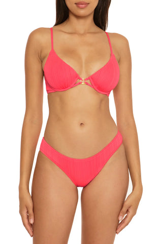 MOON RIDGE UNDERWIRE TOP GRAPEFRUIT