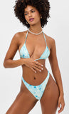 FONDA SATIN HIGH WAIST BOTTOM OCEANA