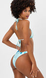 FONDA SATIN HIGH WAIST BOTTOM OCEANA