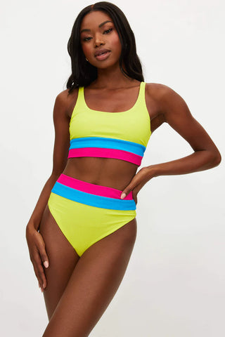 MACKENZIE TOP RETRO BRIGHTS COLORBLOCK