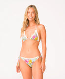 FLORET KYLE CROCHET TRIM TRIANGLE TOP