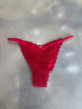 ROSE RED BIKINI BOTTOM