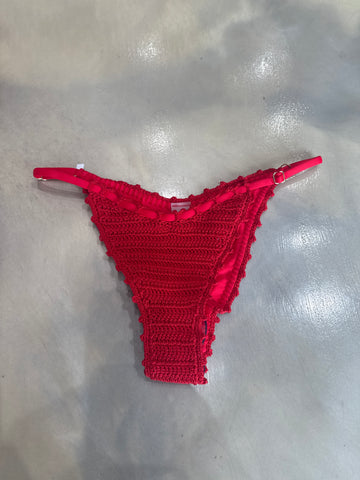 ROSE RED BIKINI BOTTOM