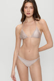 NICK RUFFLE SATIN TOP BIRTHDAY SUIT