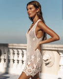 ASPEN MINI DRESS IVORY