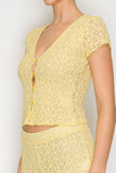 SUNSHINE TOP & PANT SET