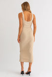 ASHTON MAXI DRESS NUDE