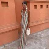 CABANA AZUL MAXI DRESS