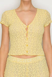 SUNSHINE TOP & PANT SET