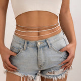 BEADED BELLY CHAIN