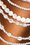 PEARL SHELL LAYERED TANK TOP