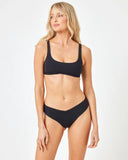 ELLA BIKINI BOTTOM BLACK