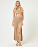 HEART OF GOLD SKIRT GOLD