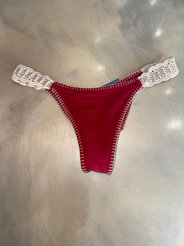 ALESSIA RED BIKINI BOTTOM