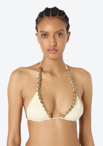 CARINE TRIANGLE BIKINI TOP