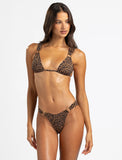 LEOPARD LOVE TRI TOP LEOPARD