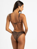 LEOPARD LOVE TRI TOP LEOPARD