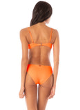 NEON ORANGE FLIRT BIKINI BOTTOM