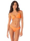 NEON ORANGE FLIRT BIKINI BOTTOM