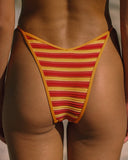 SUNSET STRIPE PIXIE BOTTOM