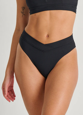 RETRO WAIST BOTTOM BLACK