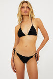 SOLEIL BOTTOM BLACK CROCHET