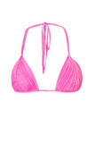 VIVID PINK ISLA TRI TOP