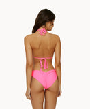 VIVID PINK BASIC RUCHED TEENY