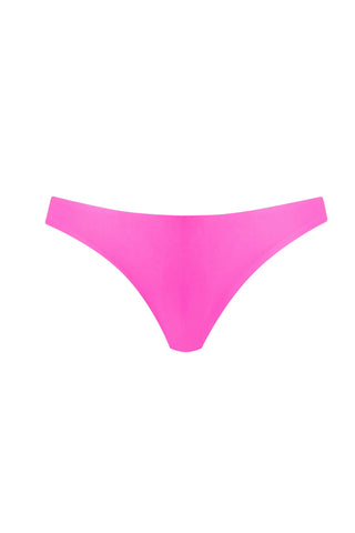 VIVID PINK BASIC RUCHED TEENY