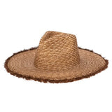 NO RETOUCH STRAW HAT