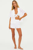 LEXIE TOP WHITE MAGNOLIA EYELET