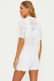LEXIE TOP WHITE MAGNOLIA EYELET