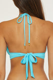COCO BANDED HALTER BLUE PEARL