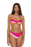SUNBURST BANDEAU TOP