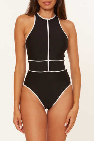 SPORT MODE ONE PIECE ZIP-UP