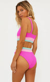 HEIDI BOTTOM BLOSSOM COLORBLOCK SCRUNCH