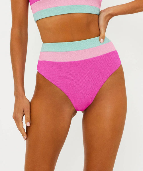 HEIDI BOTTOM BLOSSOM COLORBLOCK SCRUNCH