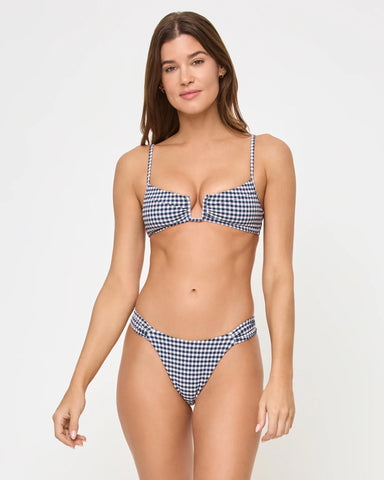 PEYTON TOP ATTA GIRL GINGHAM