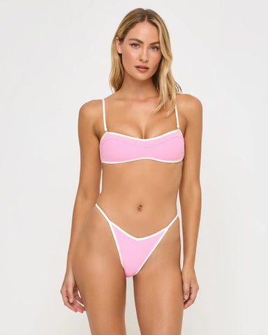 SELENA TOP PINKSUGAR/CREAM