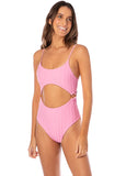 BLUSH ROSE SKYLAR CUT OUT ONE PIECE